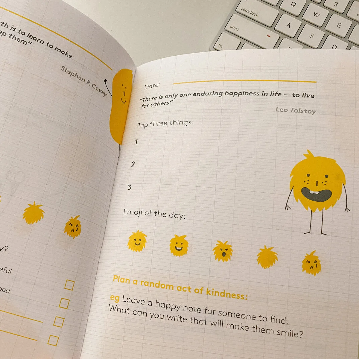 inside the happy self journal