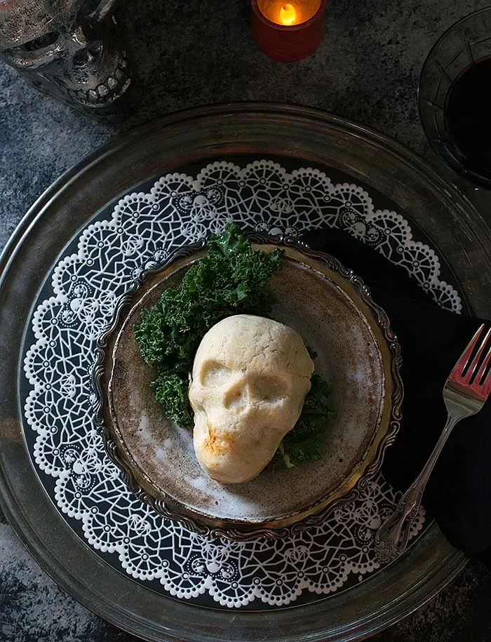 skull pot pies