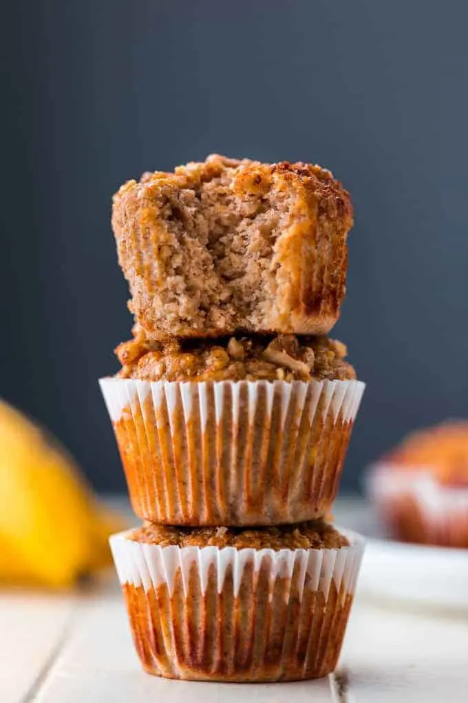 Banana protein muffins