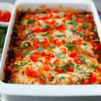 leftover turkey enchiladas