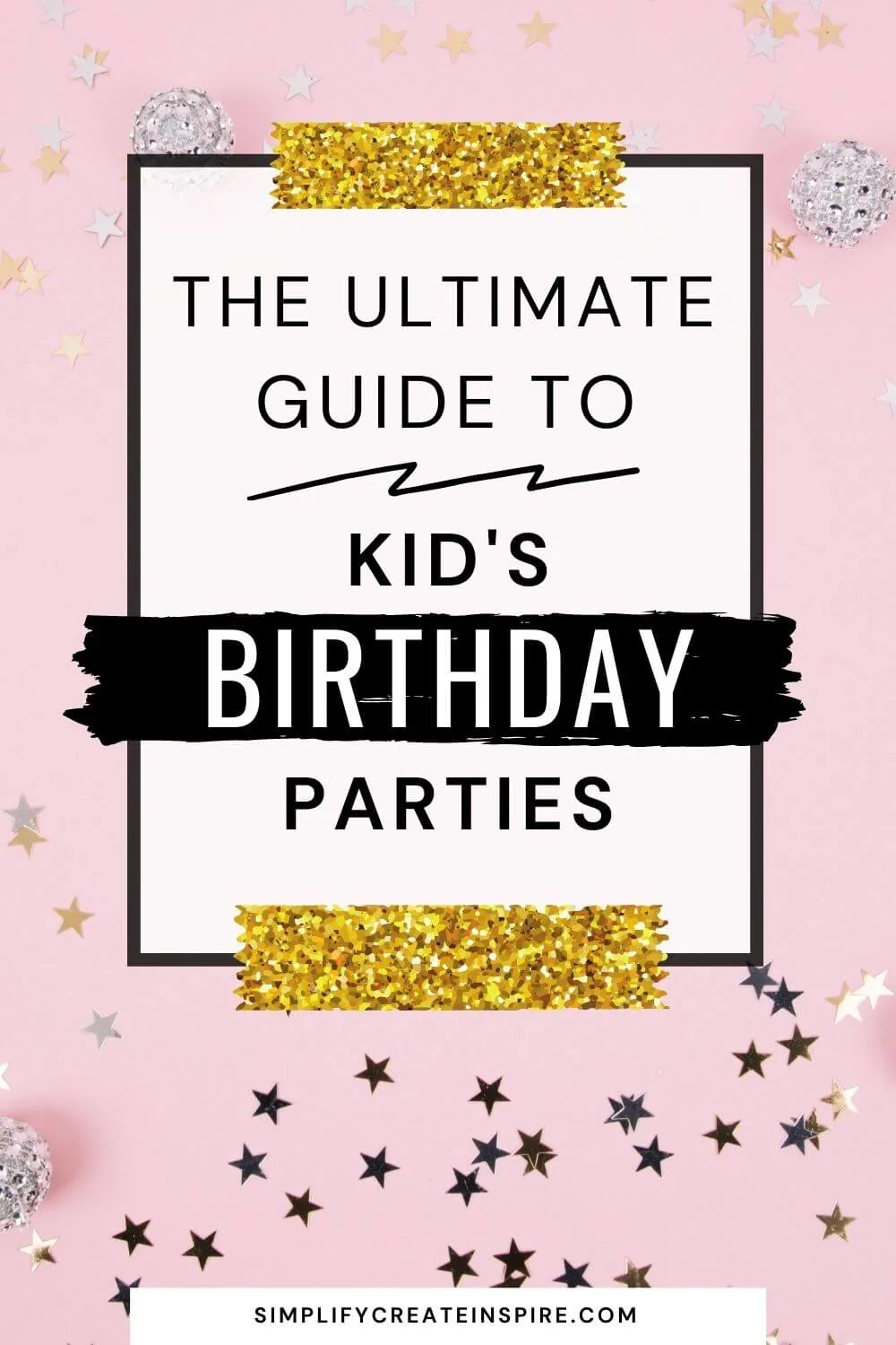 how to plan a kids birthday party