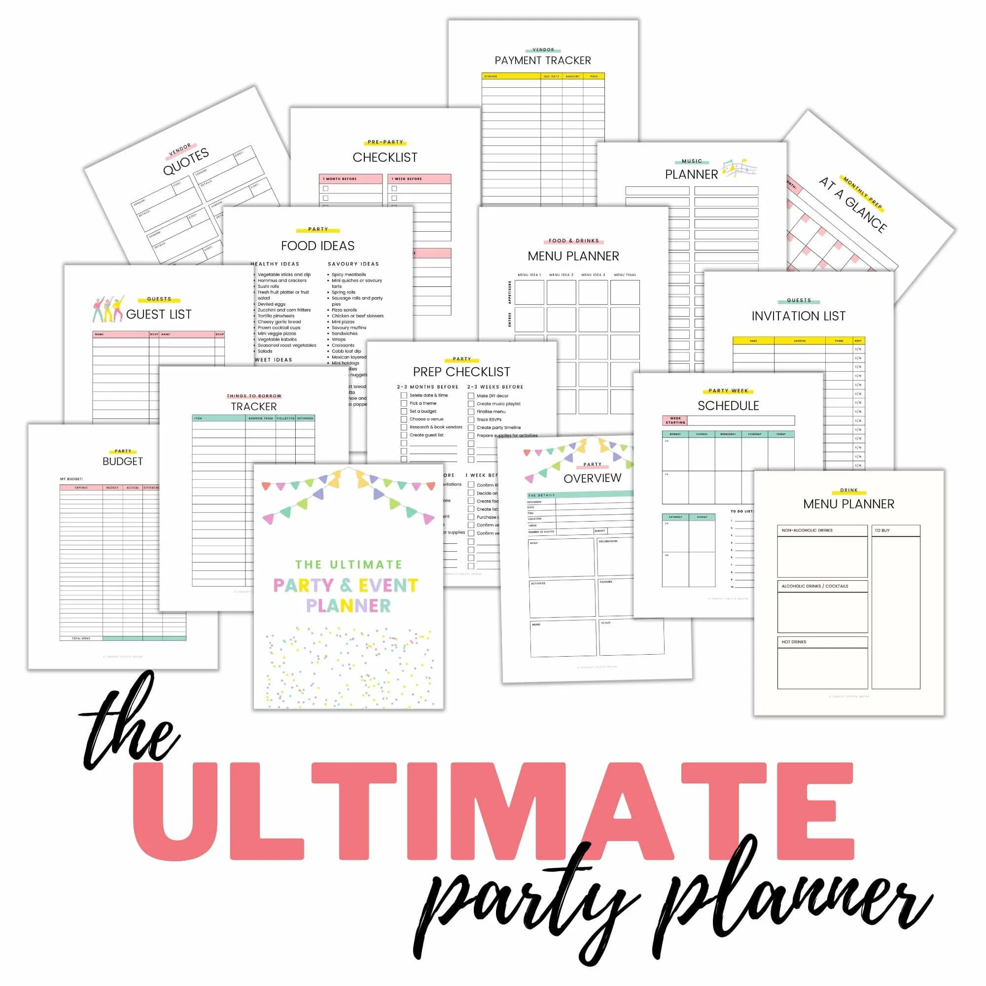 the ultimate birthday party planner