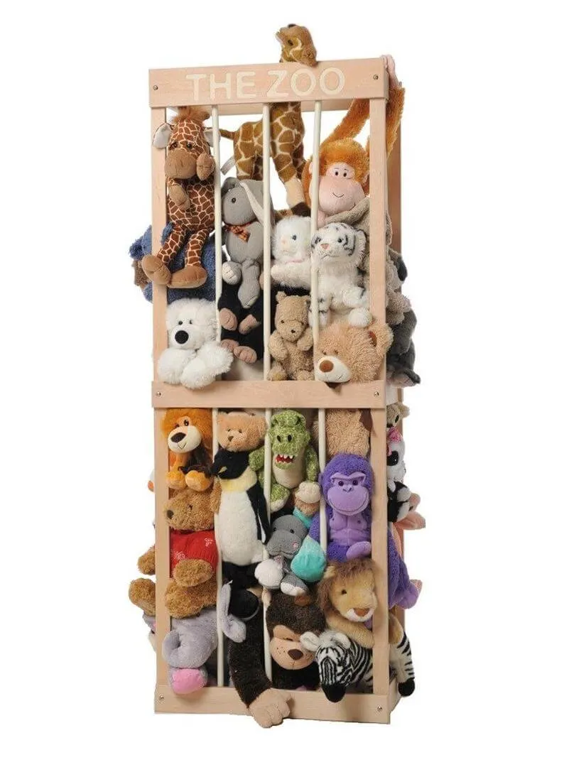 the zoo soft toy storage