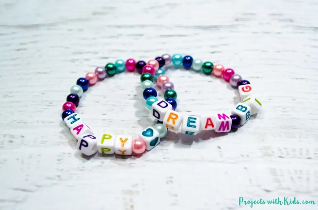 beaded friendship bracelets for classmates