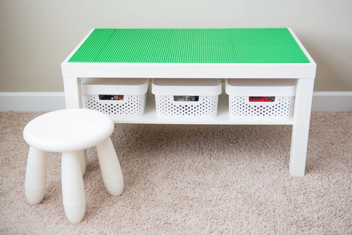 LEGO ikea hack table