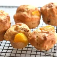 Mango muffins with greek yogurt