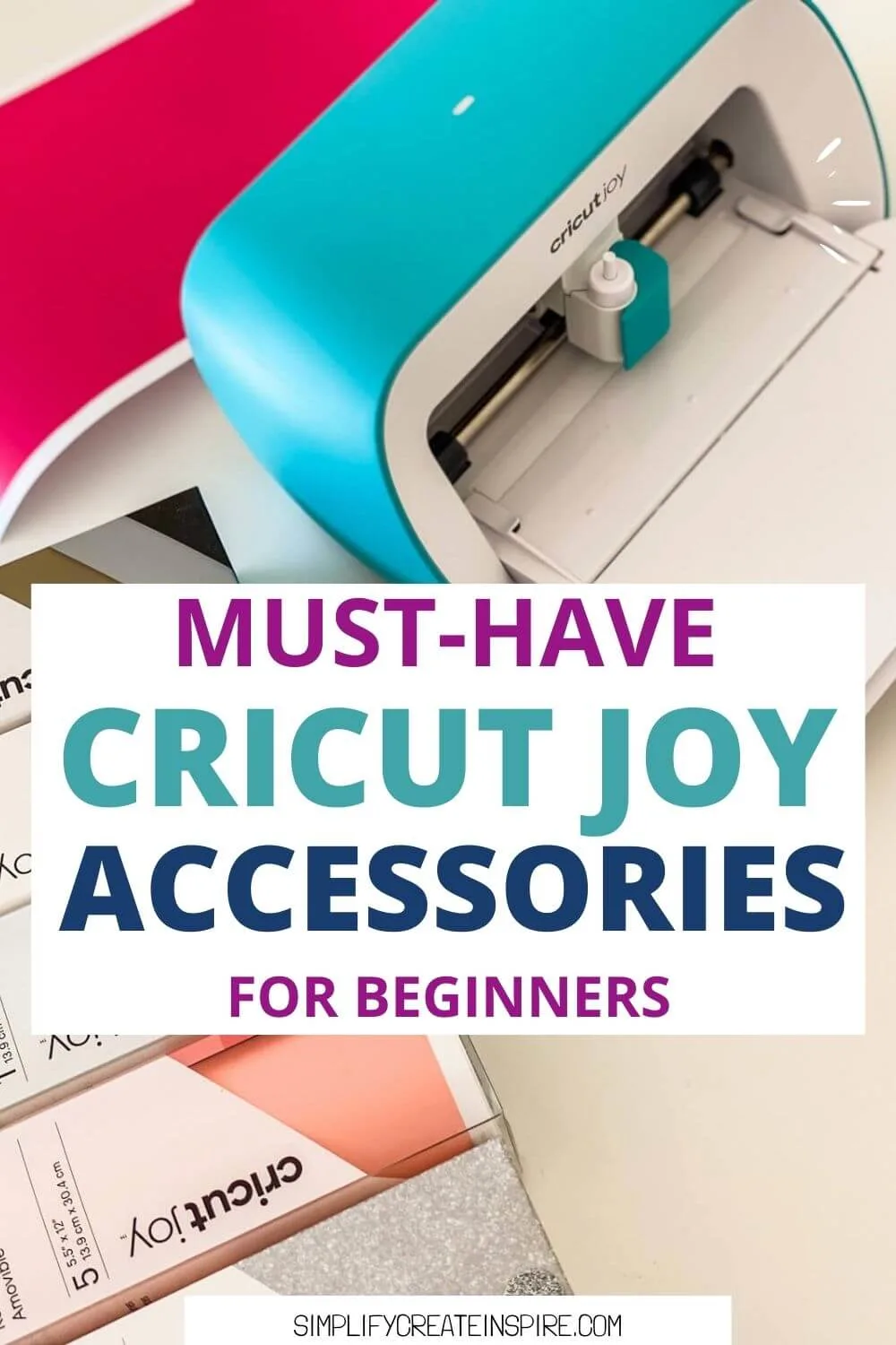 pinterest image - must-have cricut joy accessories