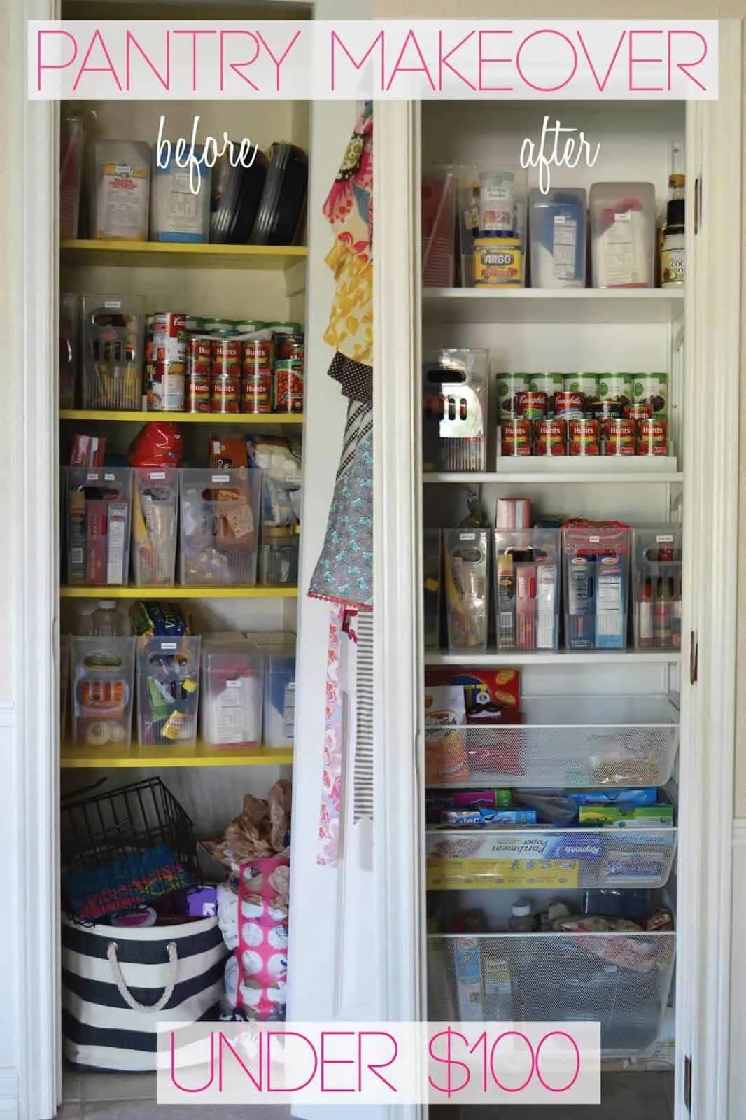 Pantry makeover