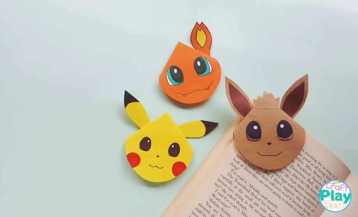 pokemon bookmarks