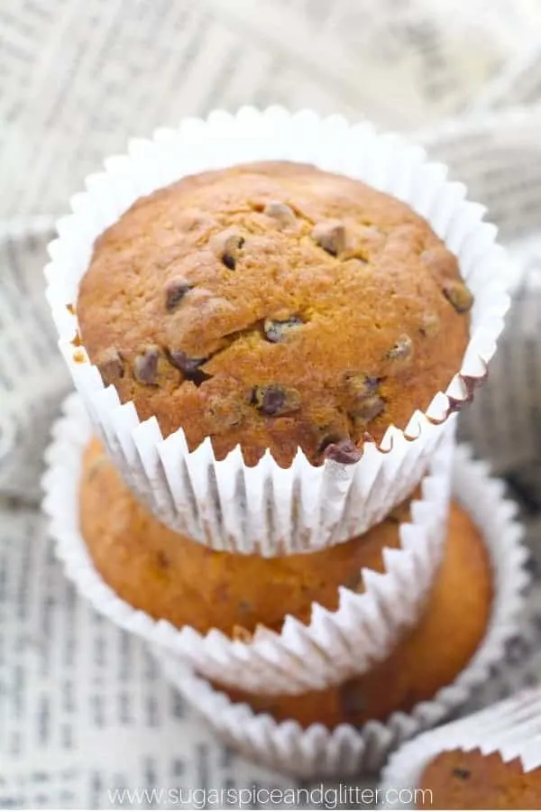 banana pumpkin muffins