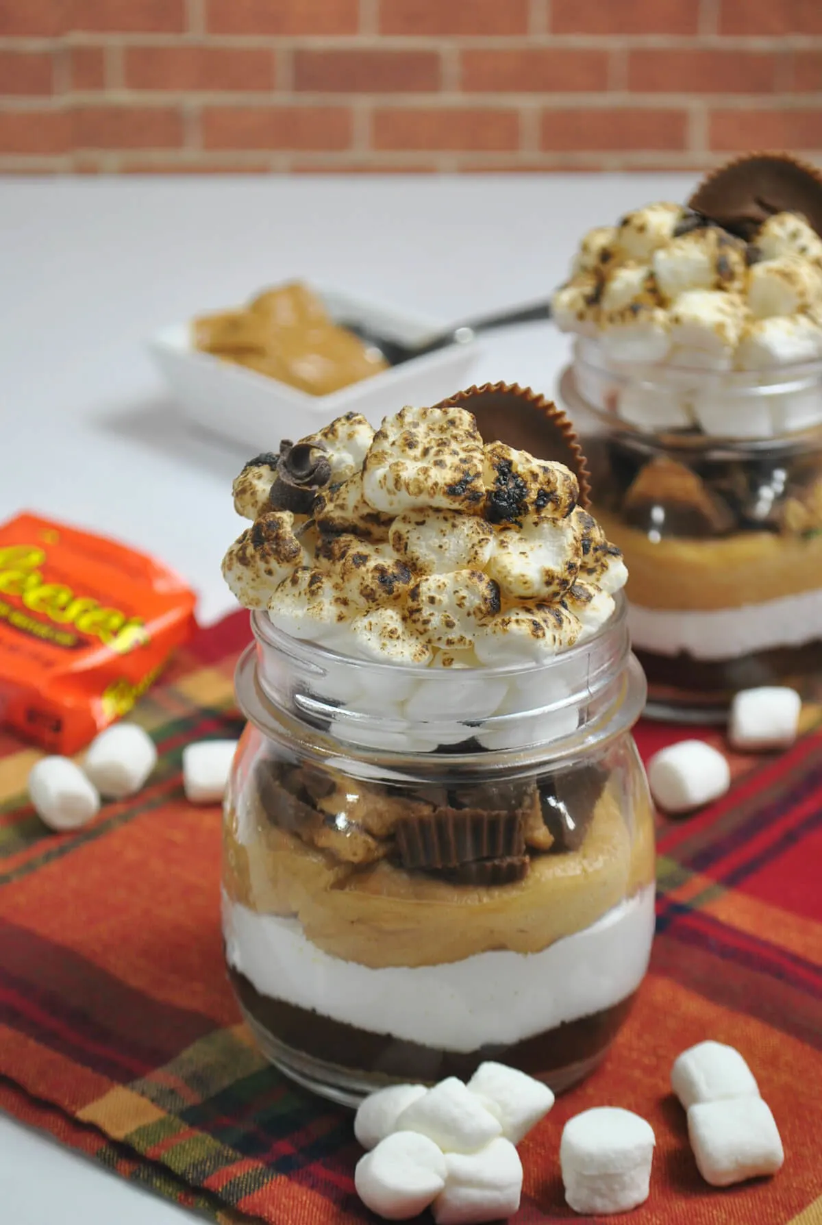 reeses halloween parfait