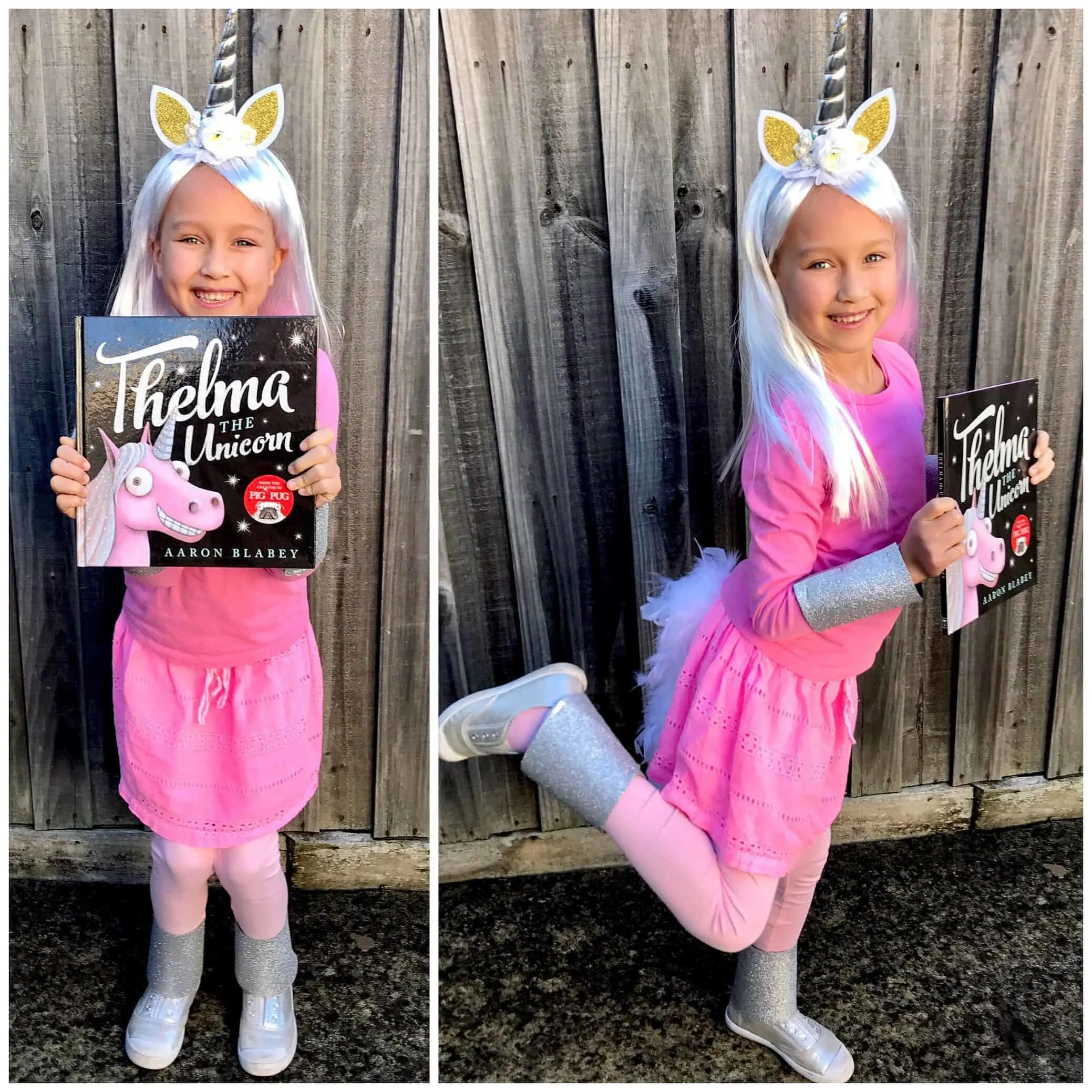 Thelma the unicorn book week costume ideas 