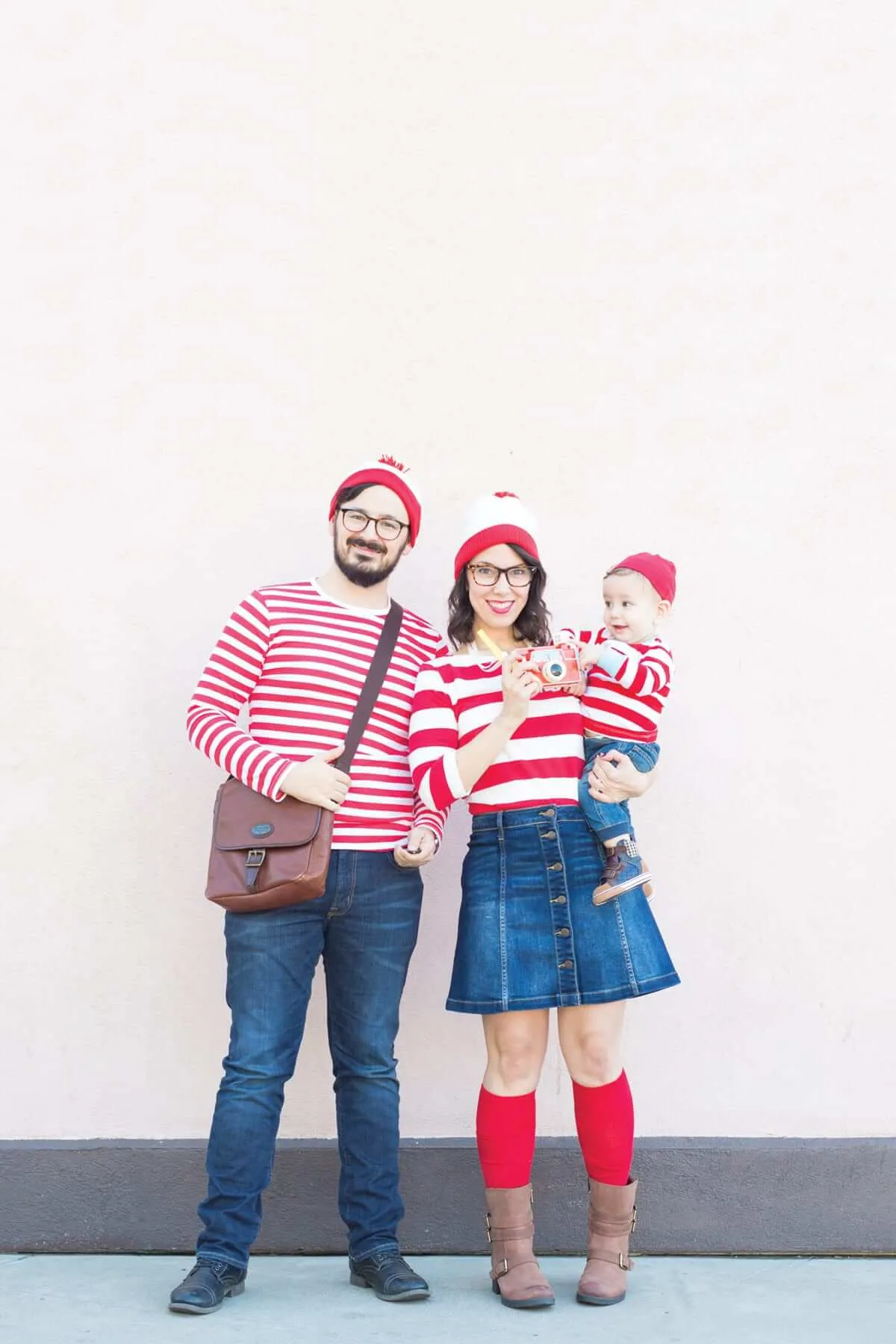 where's wally family costume